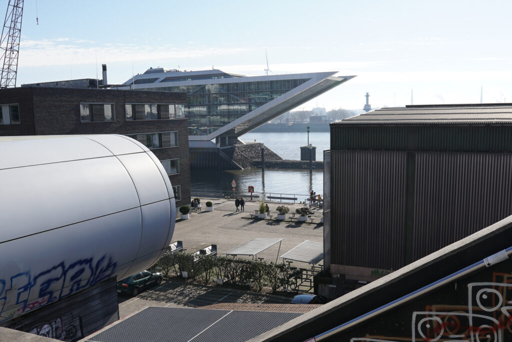 Dockland-Gebäude an der Großen Elbstraße.
