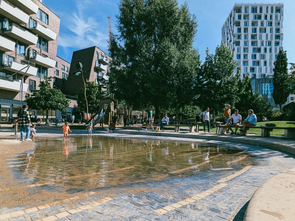 Grasbrook in der Hafencity